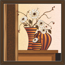 Floral Art Paintings (FS-975)
